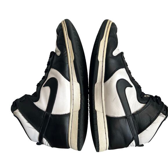 Nike Dunk High Black White DD1399-105 PANDA Size 11 Preowned - Picture 6 of 9